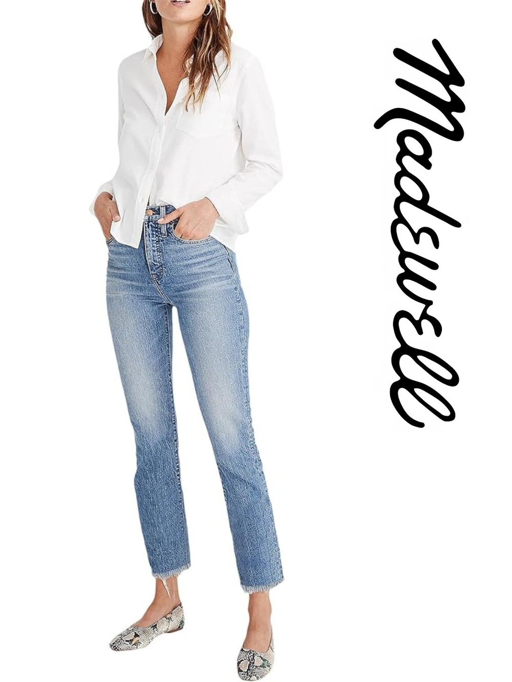 Madewell -The Perfect Vintage Jean in Ainsworth Wash 32w× 28L